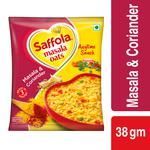Saffola Oats - Tasty Evening Snack, Fibre Rich, Masala & Coriander 38 g 