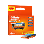 Gillette Fusion Power Blades - For Men 4 pcs