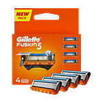 Gillette Fusion5 Cartridges Manual Shaving Blades For Men 4 pcs 