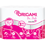 Origami So Soft Toilet Roll - 3 Ply 12 pcs (160 Pulls Each)