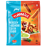 Godrej Yummiez Chicken Lucknowi Seekh Kabab 400 g Pouch