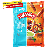 Godrej Yummiez Chicken Lucknowi Seekh Kabab 400 g Pouch