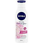 Nivea Nivea Natural Glow Body Lotion - Even Tone Complex & 40x Vitamin C, Moisturising, Protects Skin From Sun Damage 200 ml 