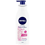 Nivea Natural Glow Body Lotion - Even Tone Complex & 40X Vitamin C, Moisturising, Protects From Sun Damage 400 ml 