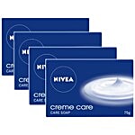 Nivea Creme Care Soap - For Hands & Body 75 g (Buy 3 Get 1 Free)