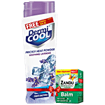Dermi Cool Prickly Heat Powder Soothing Lavender 150g (Get Lavender 50g Free)