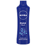 Nivea Musk Talcum Powder For Men & Women - Fragrance & Protection Against Body Odour 400 g