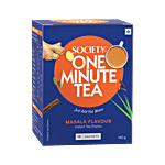 Society One Minute Instant Tea Premix - Masala Flavour 140 g (10 Sachets x 14 g Each)