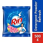 Rin Refresh Lemon & Rose Detergent Powder 500 g 