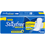 STAYFREE Secure Cottony Sanitary Pads - Regular 18 pcs