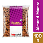 bb Royal Almond/Badam - Mamra, Giri 100 g Pouch