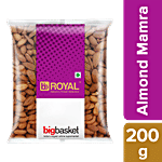 bb Royal Almond/Badam - Mamra, Giri 200 g Pouch