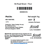 Besan Flour, 1 kg Pouch