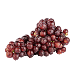 Fresho Grapes - Red (Globe)/Draksha- Lal(Globe) 250 g