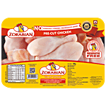 Zorabian Pre Cut Chicken - Skinless 900 g Pouch