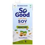 So Good Plant-Based Soy Beverage - Unsweetened, No Added Sugar 1 L 