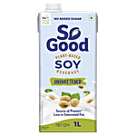 So Good Soy Milk - Unsweetened 1 L