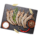 fresho! Tiger Prawns-Large, Unpeeled 900 g (40-50 pcs)