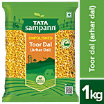 Tata Sampann Toor Dal - Unpolished 1 kg 