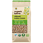 Organic Tattva Organic Kabuli Chana 1 kg Pouch