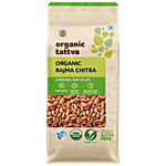 Organic Tattva Organic Rajma/Capparadavare Chitra 1 kg Pouch