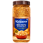 Kohinoor Basmati Rice/Basmati Chawal - Authentic Brown 1 kg 