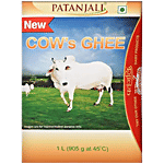 Patanjali Cow Ghee/Tuppa 1 L Carton