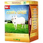 Patanjali Cow Ghee/Tuppa 1L Carton