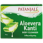 Patanjali Aloe Vera Kanti Body Cleanser 75 g