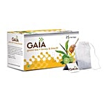 Gaia  Green Tea - Honey & Lime 50 g (25 Bags x 2 g each)