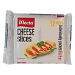 D'lecta Processed Cheese Slice - Made from Cow's Milk 180 g Pouch