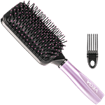 Vega E18-PB  Paddle Hair Brush - With Cleaning Comb 1 pc 