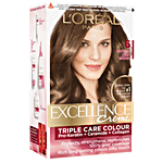 L'Oreal Paris Excellence Creme Hair Colour 72 ml + 100 g 6 Natural Light Brown