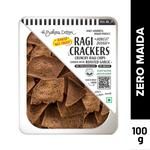 The Baker's Dozen Ragi Crackers 100 g Pouch