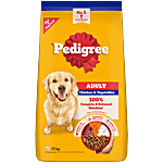 Pedigree Adult Dry Dog Food, Chicken & Vegetables, 15 kg, 3 kg, 100% Complete & Balanced Food for Adult Dogs 15 kg