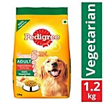 Pedigree Dry Dog Food - Vegetarian, For Adult Dogs 1.2 kg