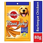 Pedigree Meat Jerky Stix - Barbecued Chicken Flavour, For Adult Dogs 80 g