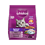 Whiskas Mackerel Flavour Adult Dry Cat Food For 1+ Years 3 kg