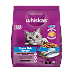 Whiskas Adult 1+ Years Dry Cat Food - Ocean Fish Flavour 3 kg