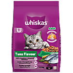 Whiskas Adult 1+ Years Dry Cat Food - Tuna Flavour 1.2 kg
