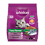 Whiskas Adult 1+ Years Dry Cat Food - Tuna Flavour 3 kg