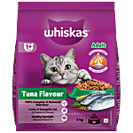 Whiskas Adult 1+ Years Dry Cat Food - Tuna Flavour 3 kg