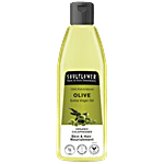 Soulflower Cold-Pressed Olive Oil For Hair Growth, Glowing Skin & Massage 225 ml