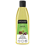 Soulflower Castor Hair Oil For Growth - Hydrates Skin, Clinically Proven 225 ml 