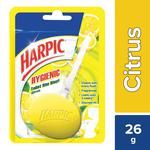 Harpic Hygienic Toilet Cleaner Rim Block, Citrus 26 g 
