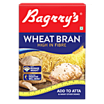 Bagrry's Wheat Bran - High Fibre, Protein, Add To Roti 500 g Box