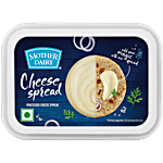 Mother Dairy Cheese Spread Creamy Plain 180 g Tub