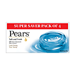 Pears Original Glycerin Soap Bar - Soft & Fresh Glow 125 g (Pack of 4)