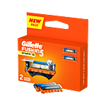 Gillette Fusion Power Blades for men  Perfect Shave and Perfect Beard Shape Pack of 2 Cartridges 2 pcs