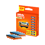 Gillette Fusion Power Blades for men  Perfect Shave and Perfect Beard Shape Pack of 8 Cartridges 8 pcs
